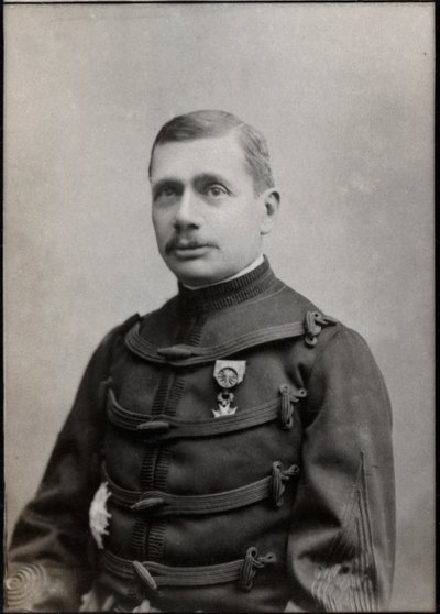 Porträt von Gustave Borgnis Desbordes (1839-1900), französischer General von French Photographer